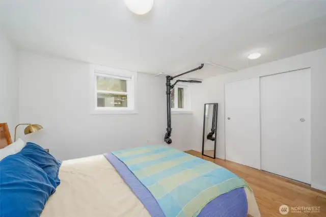 Lower level bedroom