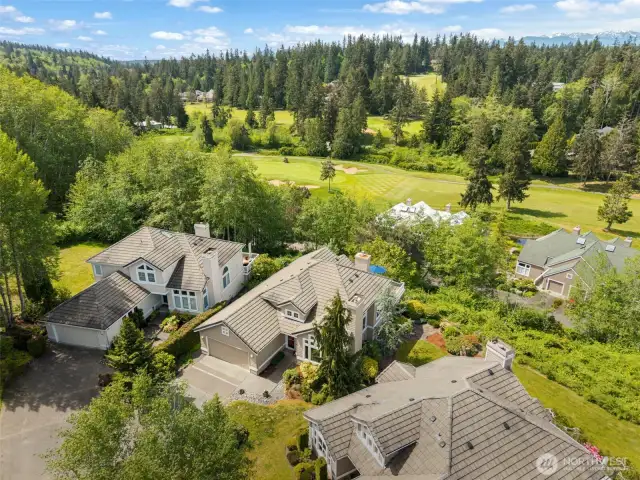 Award-winning Port Ludlow Golf Course is right out the back door! Beautiful vistas wherever you look!