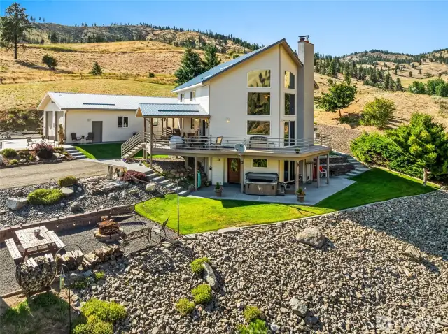 Many entertainment spaces, well landscaped