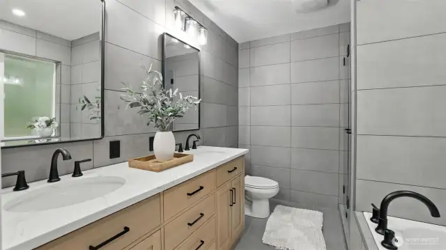 Master bathroom
