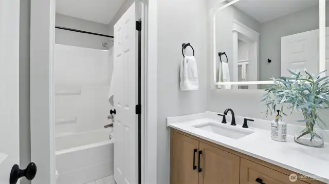 Hall bathroom
