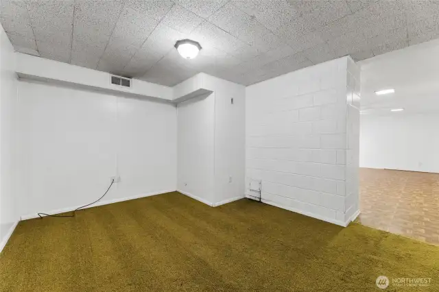 Bonus Area in lower level