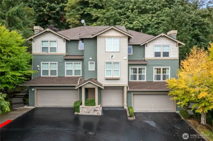 Tucked into serenity with a 2-car garage