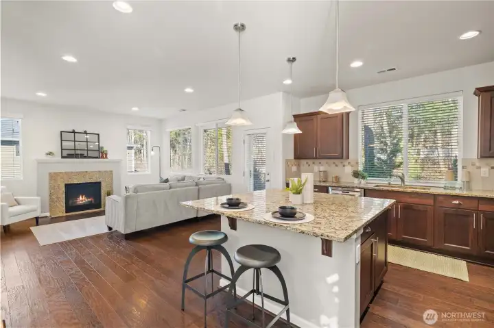 Open Concept ideal for Entertaining