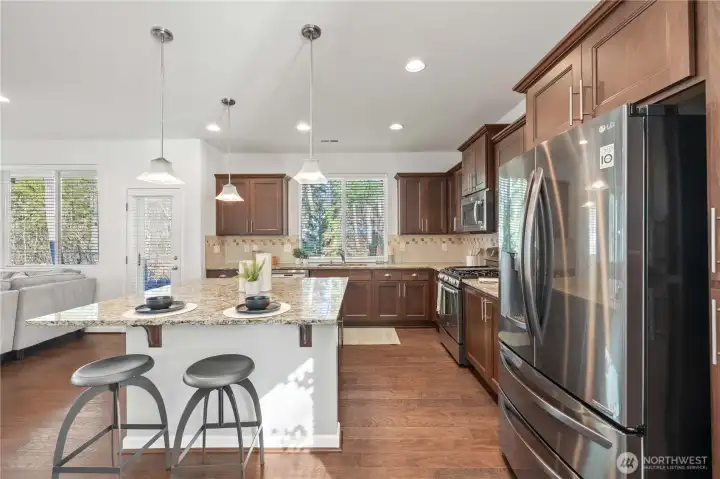 Warm Walnut Cabinetry