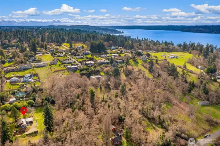 Vashon is a pastoral paradise in the center of Puget Sound.