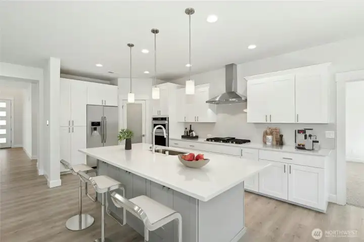 This is a general representation of floor plan and may vary from actual home constructed. Features in photos, upgrades, elevation, materials, dimensions and layout all subject to change without notice.