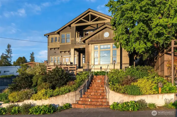 This home has the feel of a seaside home built in the 1920s, but with all of the modern luxuries today's buyer is looking for.