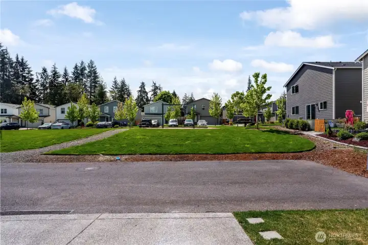 A look from the front porch! HOA maintained.