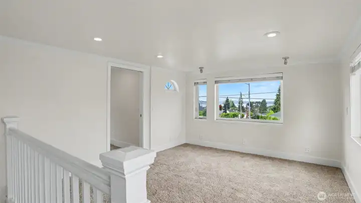 Upstairs bonus room Upstairs bonus room