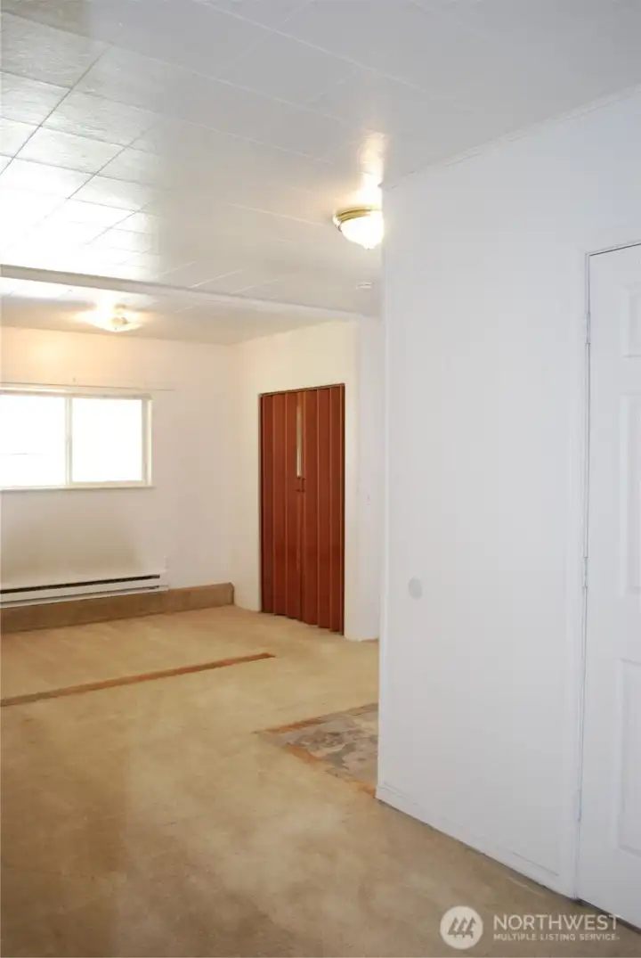 View into the spacious family room. View into the spacious family room.