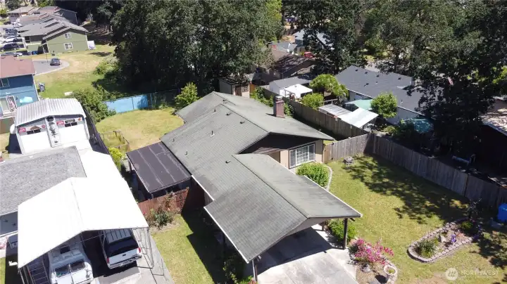 This 1,437 sqft, 3-bed, 2-bath Spanaway home offers a generous living room, fireplace, spacious family room, eat-in kitchen, big covered patio, large fenced backyard, shed, and 2-auto carport. The yard has plenty of room for a garden and RV parking. Located in a quiet neighborhood with easy access to JBLM, I-5, SR 512, shopping, services, and Spanaway Lake. Award winning Bethel Schools. Bring your design ideas to transform this diamond in the rough into your home or a profitable investment! This 1,437 sqft, 3-bed, 2-bath Spanaway home offers a generous living room, fireplace, spacious family room, eat-in kitchen, big covered patio, large fenced backyard, shed, and 2-auto carport. The yard has plenty of room for a garden and RV parking. Located in a quiet neighborhood with easy access to JBLM, I-5, SR 512, shopping, services, and Spanaway Lake. Award winning Bethel Schools. Bring your design ideas to transform this diamond in the rough into your home or a profitable investment!