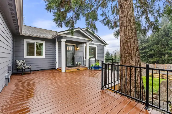 Composite Entry Deck Composite Entry Deck
