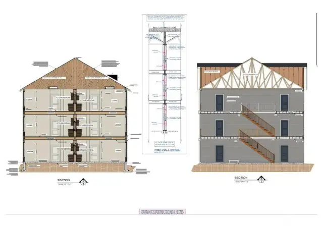 Side View of cross section