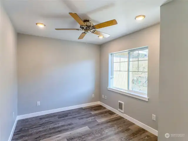 Bedroom 2 facing the street