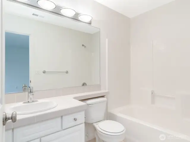 upstairs full bath outside of Den/Office