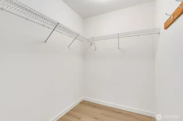 Large walk-in closet