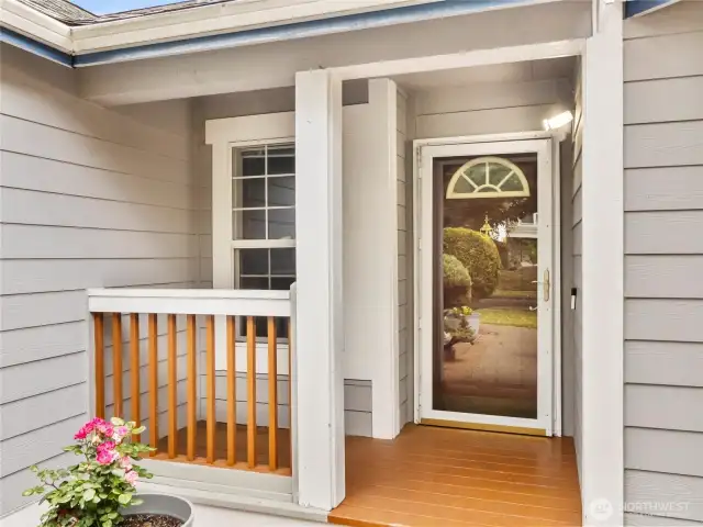 Front entry way
