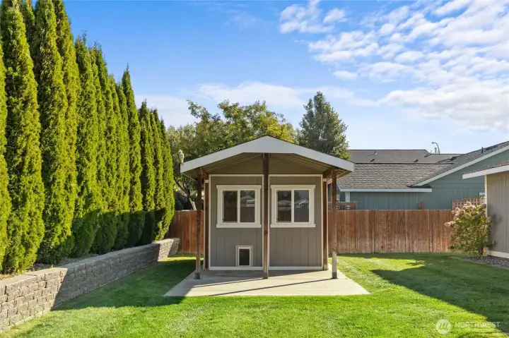 Insulated storage shed!