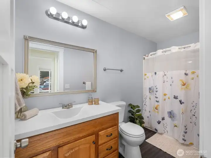 Main Bathroom is located near the 2 bedrooms.