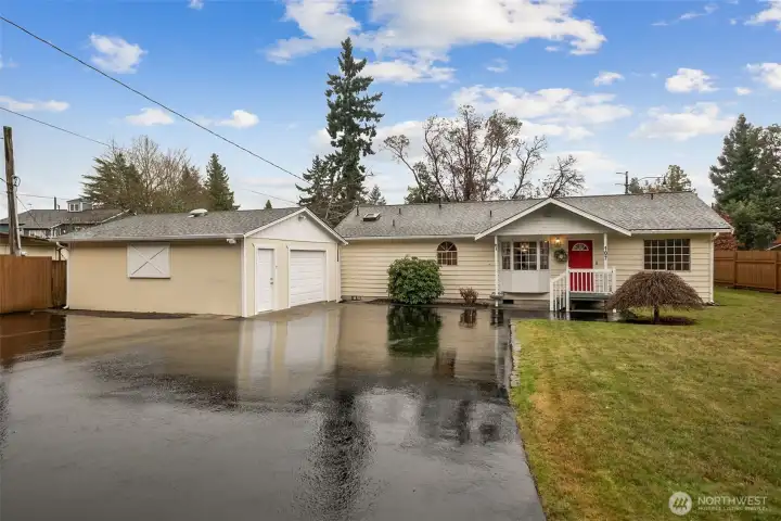 This lovely home is conveniently located just minutes from transit, light rail, and SeaTac Airport. With ample off-street parking, coming and going is effortless, and there’s plenty of room for visitors, toys or extra vehicles. This added space enhances both practicality and property value.