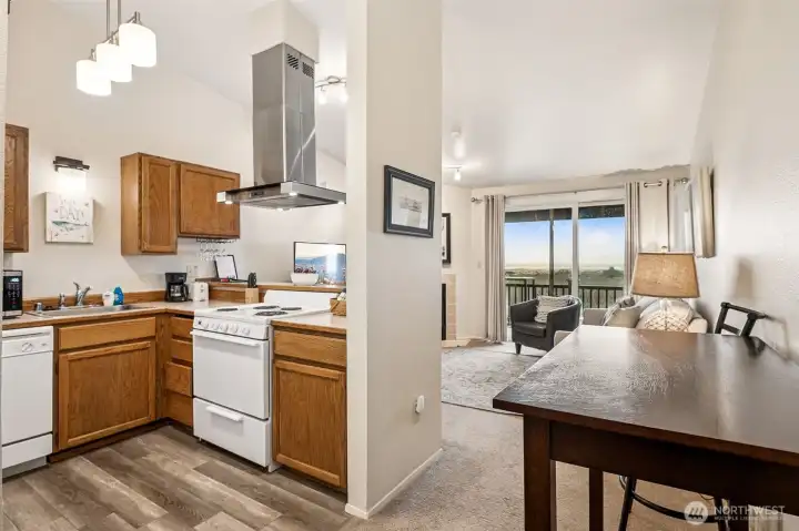 Open floor plan so that everyone is included in the fun