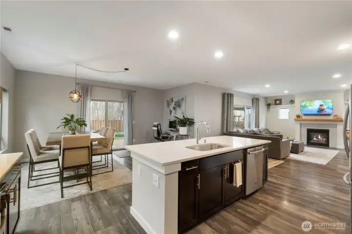 View from the kitchen