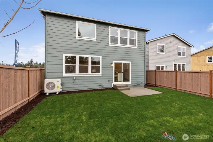 Private backyard space ready for outdoor enjoyment.