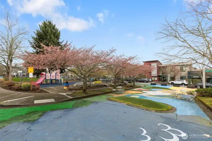One of a number of playgrounds/parks