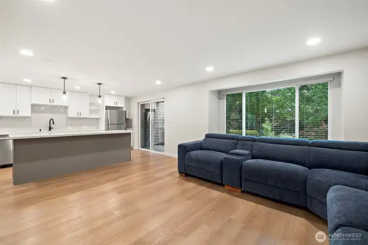 Large windows for natural light and your connection to the beauty of nature.