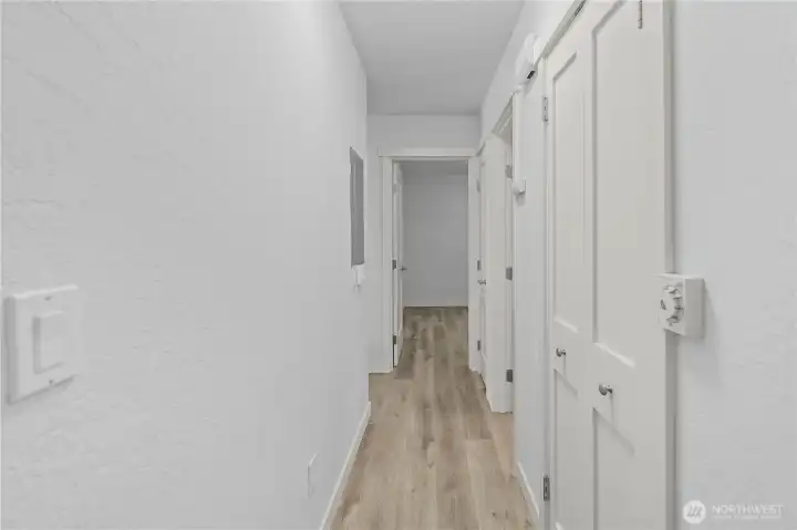Laundry closet