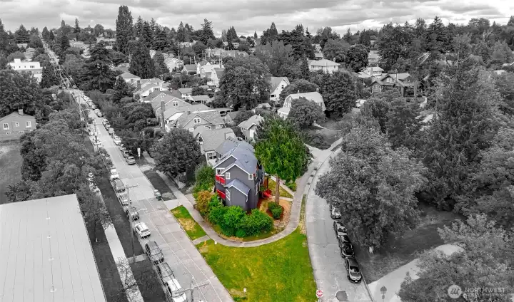 Prime Mt. Baker location showcasing the home's unique setting, neighborhood charm, and convenient access to surrounding amenities.