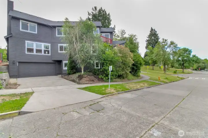 Prime location directly across from open parkland, offering beautiful views, recreation opportunities, and a welcoming neighborhood atmosphere.