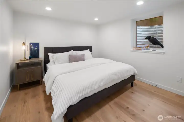 Generous 5th bedroom on the lower level.