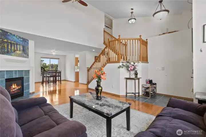 Enter to vaulted ceilings and a lovely flow Enter to vaulted ceilings and a lovely flow