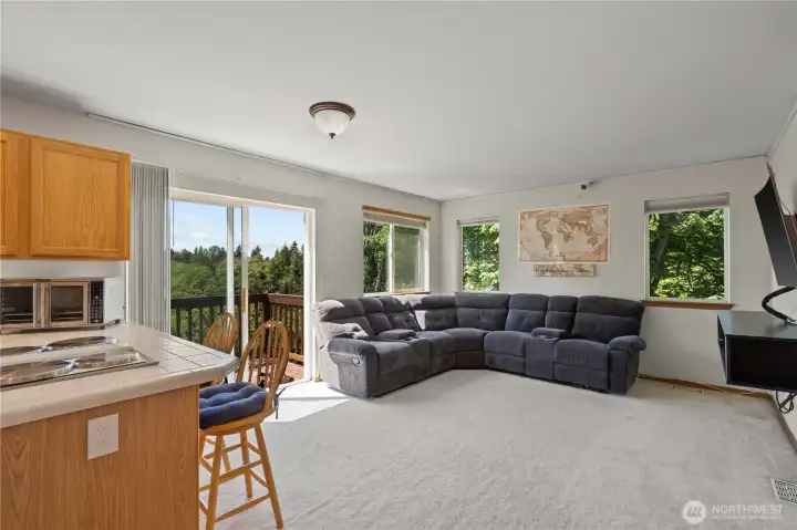 Let the outdoors shine from this room Let the outdoors shine from this room