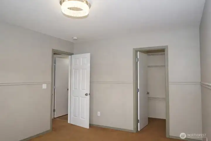 Third bedroom large closet
