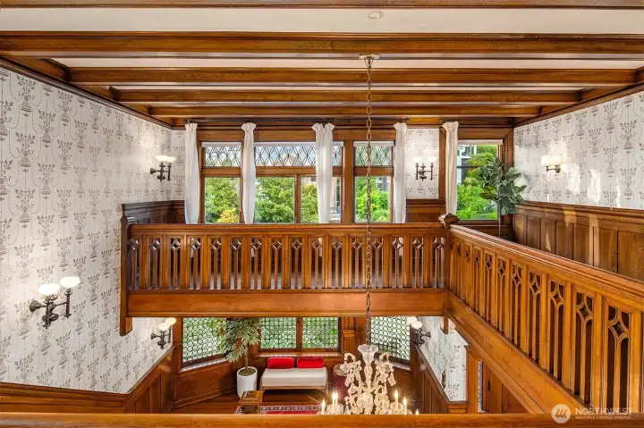 Upper Gallery Overlooking Foyer