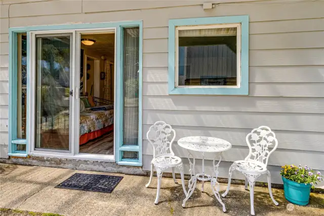 Downstairs Unit/Outdoor Living Space