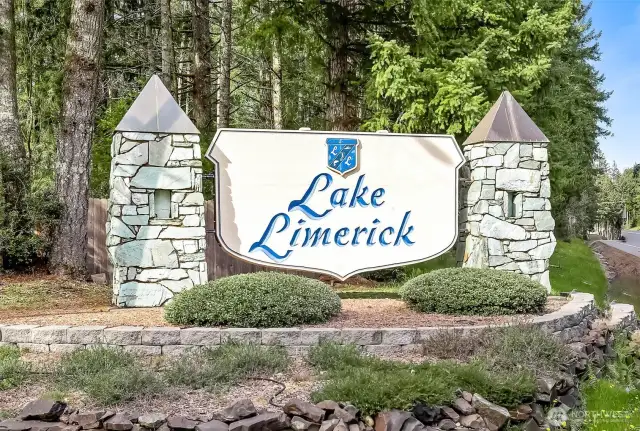 The Marquee at the entrance to the community