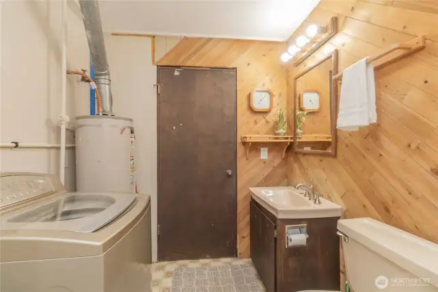 Half Bath - Laundry