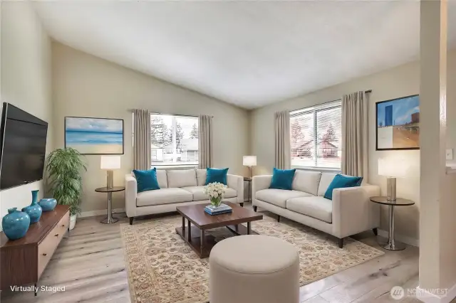 Living Area (Virtually Staged)