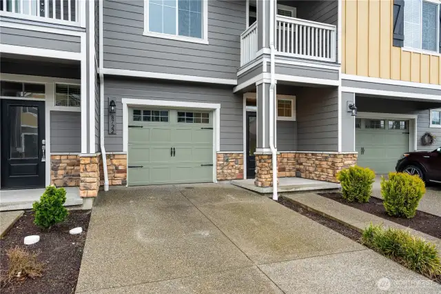 Driveway - single car garage