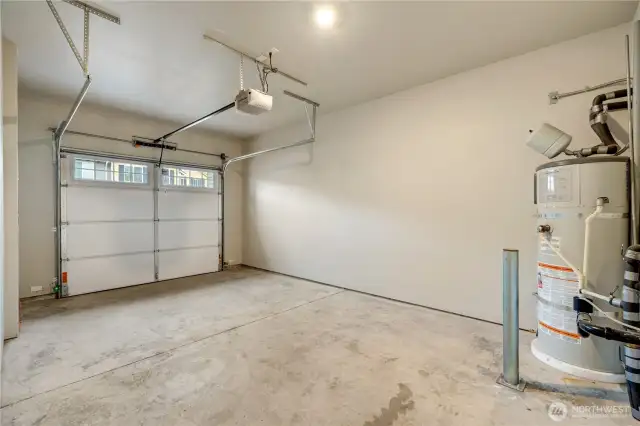 Garage/water heater