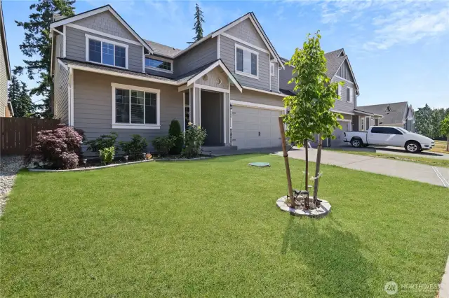 Side View of Home
