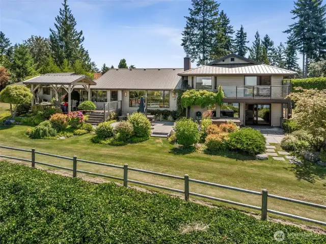 Welcome to 9211 96th St NW, perched above Henderson Bay.
