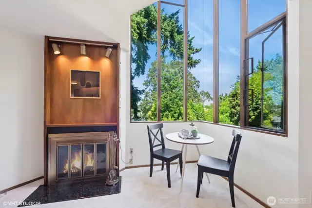 Wood Fireplace
