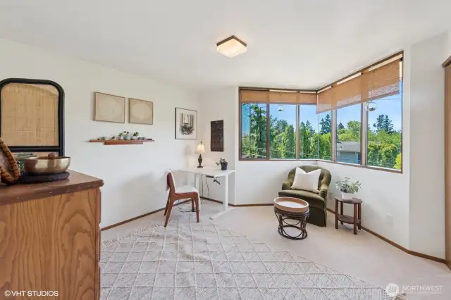 Upper Level Bedroom with Southern Exposure