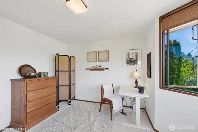 Upper Level Bedroom with Southern Exposure