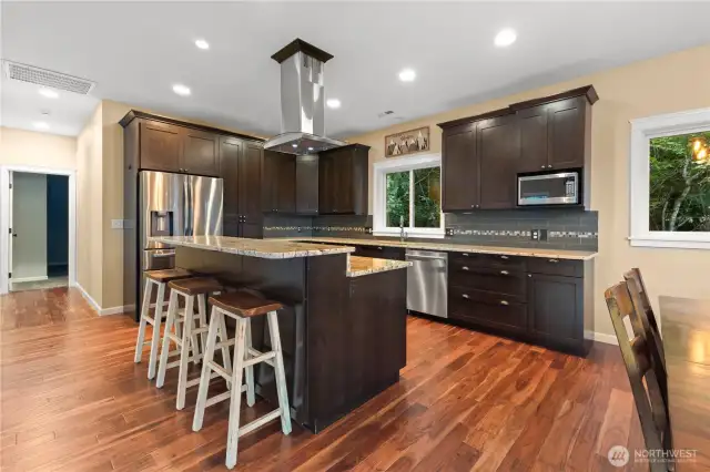 Upper level kitchen